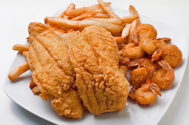 #1 Catfish Fillet(1) & Shrimp(10)